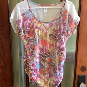 Women’s Motherhood Maternity Top Size M